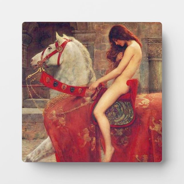Placa Expositora Lady Godiva Plaque (Frente)