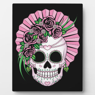 Placa Expositora Lady Sugar Skull