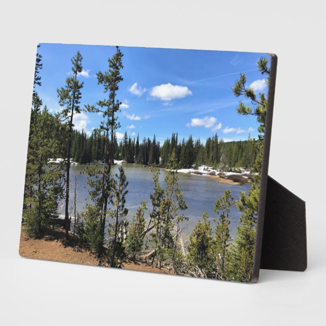 Placa Expositora Lago del diablo, OR (Lado)