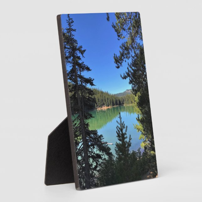 Placa Expositora Lago del diablo, OR (Lado)