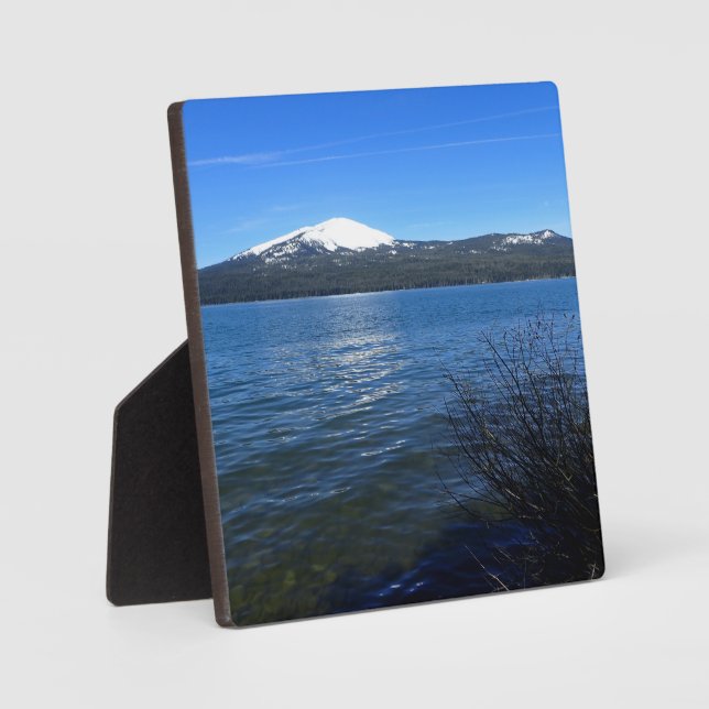 Placa Expositora Lago Diamond, Oregón (Anverso)