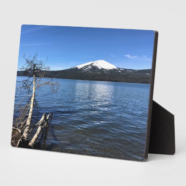 Placa Expositora Lago Diamond, Oregon (Lado)