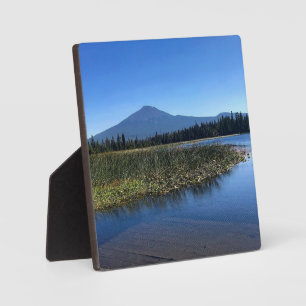 Placa Expositora Lago Hosmer en verano, OR