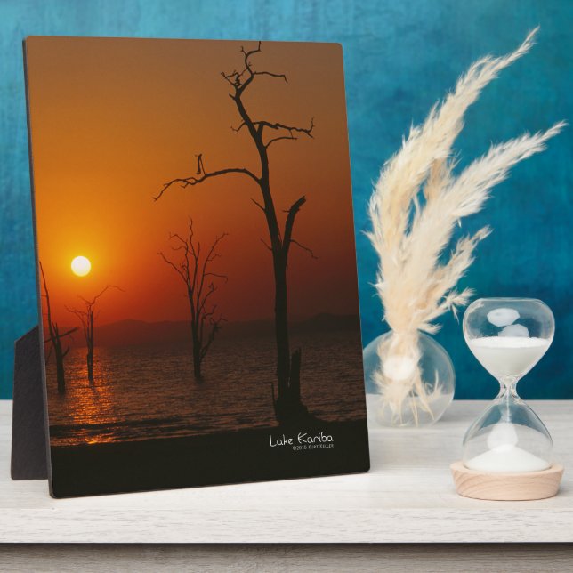 Placa Expositora Lago Kariba (Lado)