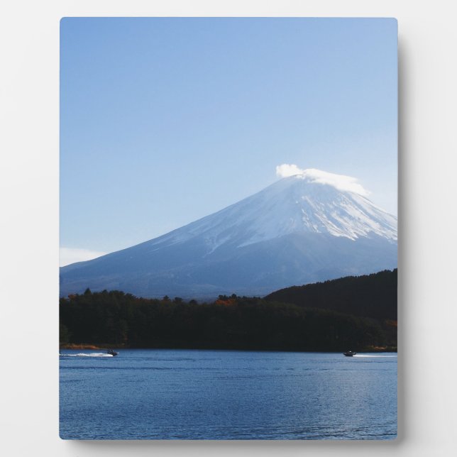 Placa Expositora Lago Kawaguchi del Mt Fuji (Frente)