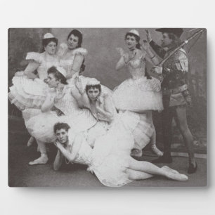 Placa Expositora Lago Swan, Teatro Mariinsky, 1895 (foto b/w)