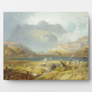 Placa Expositora Langdale Pikes, de "The English Lake District",