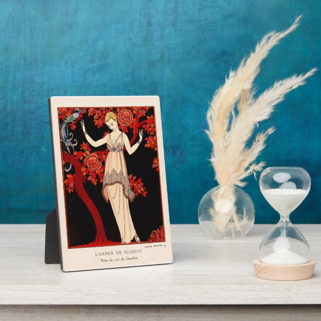 Placa Expositora L'Arbre de la ciencia por George Barbier (Lado)