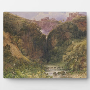 Placa Expositora Las cataratas de Tivoli