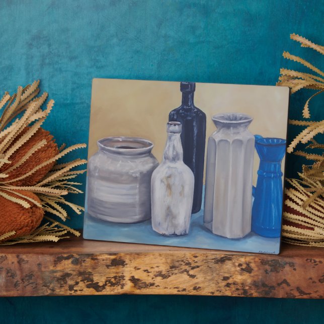 Placa Expositora Las jarras de la abuela (Lado)