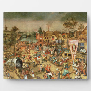 Placa Expositora Las Kermesse de la fiesta de San Jorge