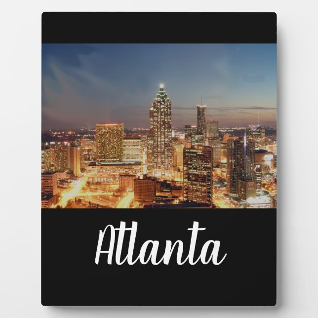 Placa Expositora Las luces de Atlanta (Frente)