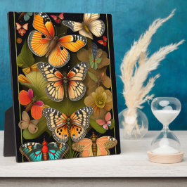 Placa Expositora Las mariposas | Tabletop Haeckel moderno