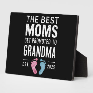 Placa Expositora Las Mejores Mamás Se Promocionan A La Abuela Este 