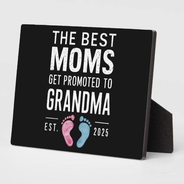 Placa Expositora Las Mejores Mamás Se Promocionan A La Abuela Este  (Lado)