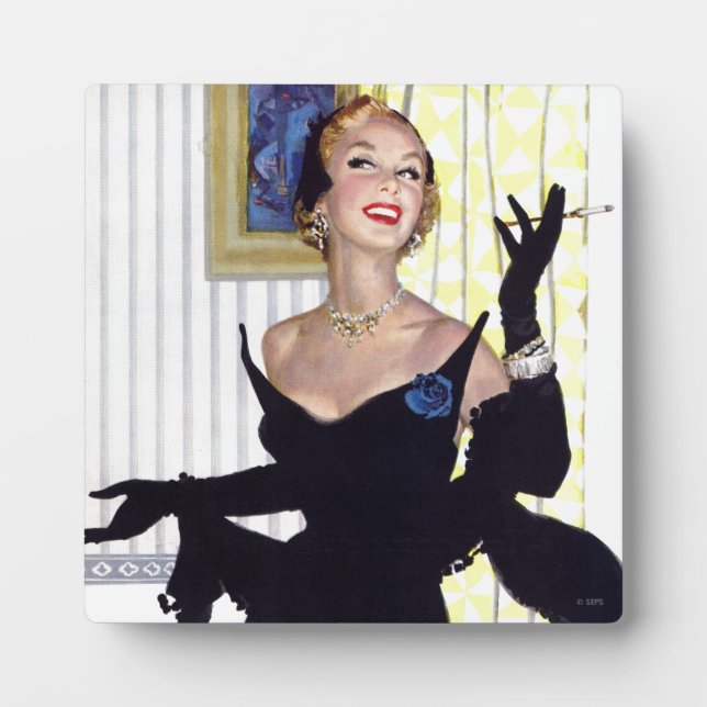 Placa Expositora Las mujeres inteligentes también son peligrosas (Frente)