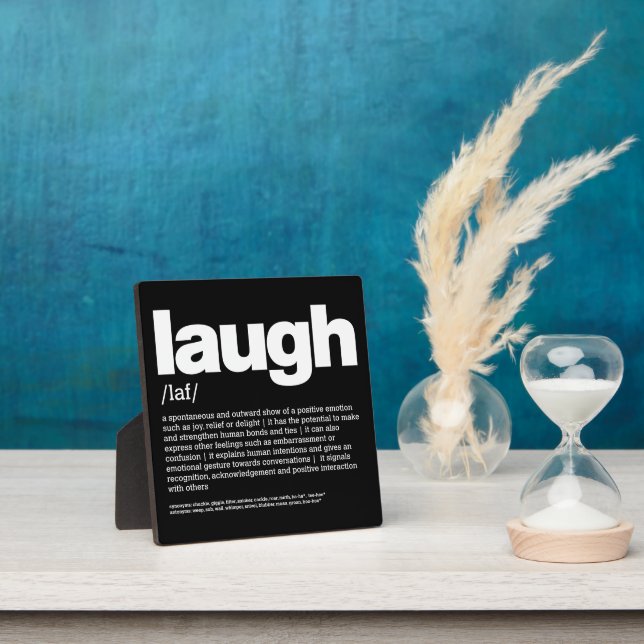 Placa Expositora Laugh (in situ)
