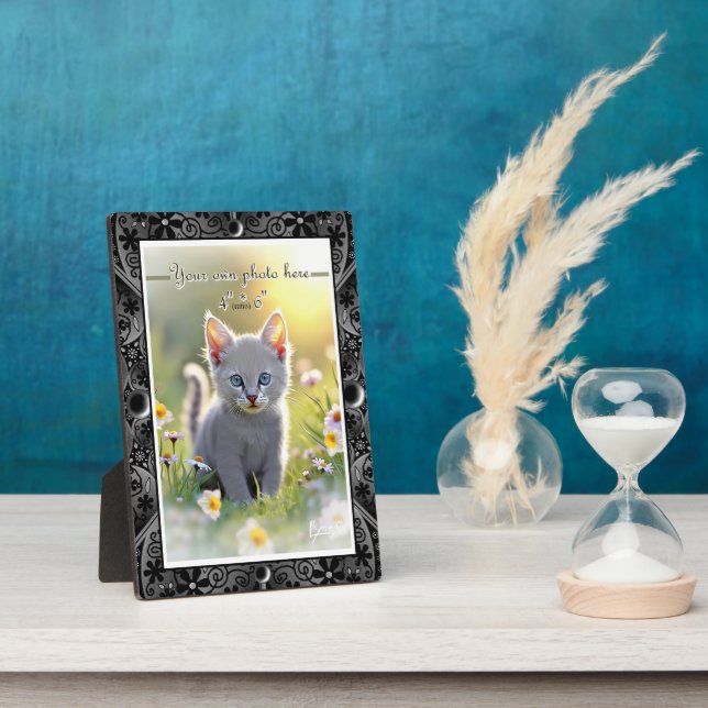 Placa Expositora Lazo cerámico Negro (Lado)