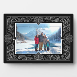 Placa Expositora Lazo cerámico Negro