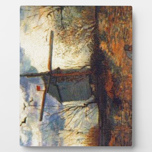 Placa Expositora Le Moulin de la Galette Van Gogh (Frente)