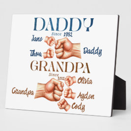 Placa Expositora Legado del amor: una conexión generacional