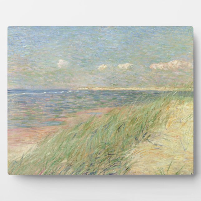 Placa Expositora Les Dunes du Zwin, Knokke, 1887 (aceite sobre lien (Frente)