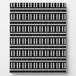 Placa Expositora Letra inicial monograma H