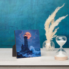 Placa Expositora Leuchtturm am Rande der Welt