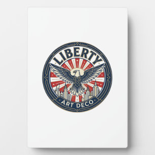 Placa Expositora Liberty Adventure Patriótico Patriótico Pulp Book