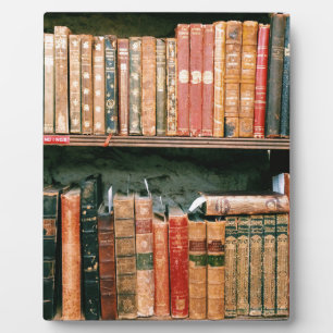 Placa Expositora Libros antiguos
