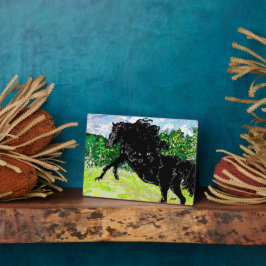 Placa Expositora Lienzo con caballete : Nombres Belleza