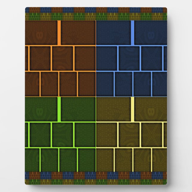 Placa Expositora Lienzo de pared (Frente)