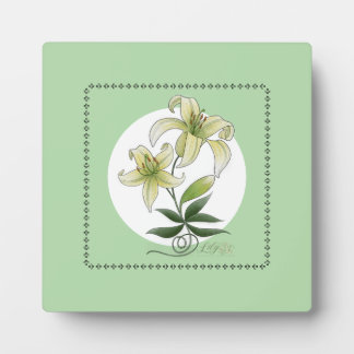 Placa Expositora Lilies