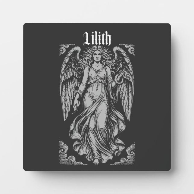 Placa Expositora Lilith Angel Gothic Reverie (Frente)