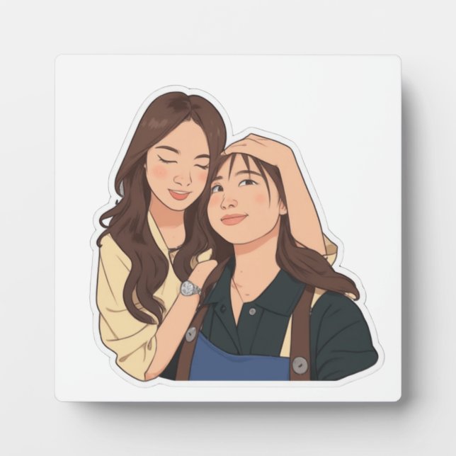 Placa Expositora LinDy (pareja GL) (Frente)