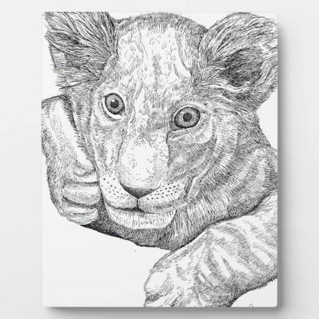 Placa Expositora Lion Cub (Frente)