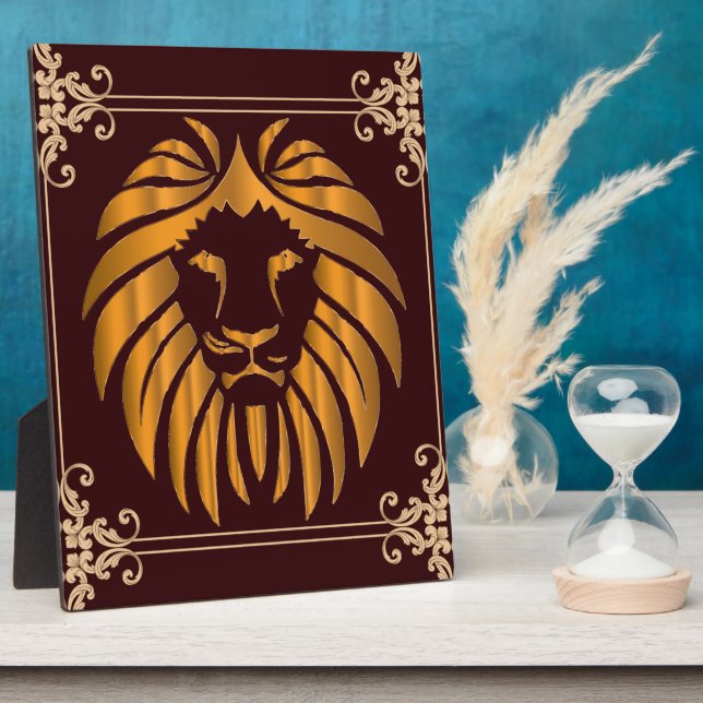 Placa Expositora Lion Plaque (Lado)