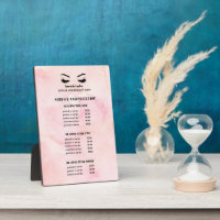LISTA DE SERVICIOS DE SALÓN DE COLOR DE HIDROMASAJ