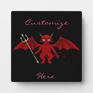 Placa Expositora Little Red Devil Thunder_Cove