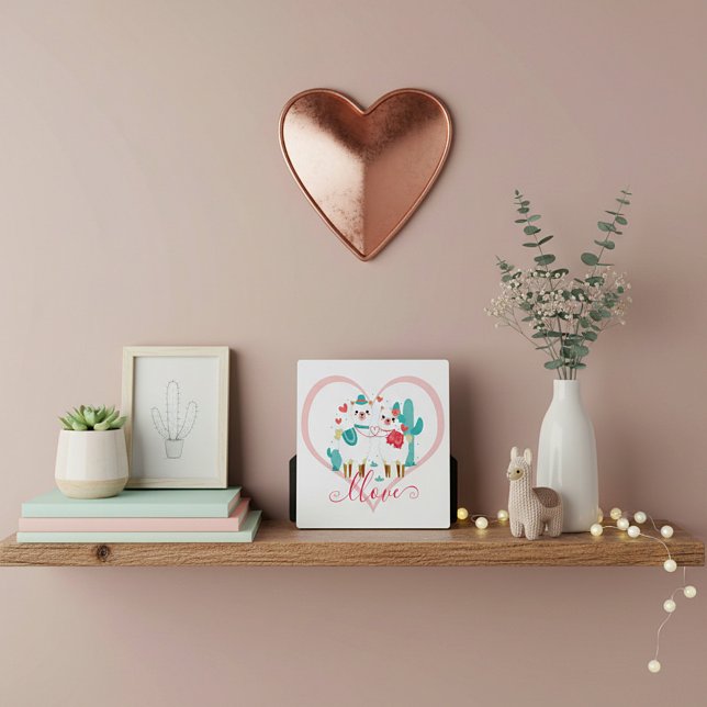 Placa Expositora Llama en amor  (Subido por el creador)