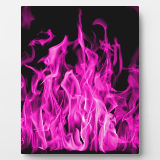 Placa Expositora Llama violenta y regalos de fuego violento de St G (Frente)