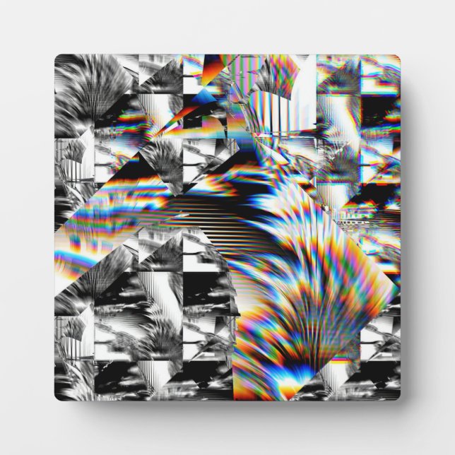 Placa Expositora Llanto de ataque arco iris (Frente)