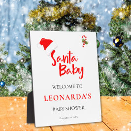 Placa Expositora Llanto de bienvenida Baby Shower para el invierno