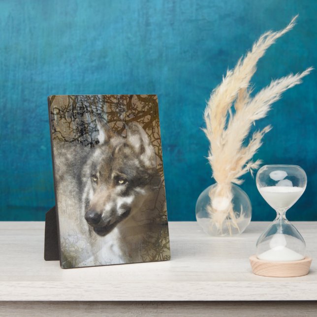 Placa Expositora lobo (Lado)