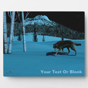 Placa Expositora Lobo de Invierno - Tapetum Lucidum