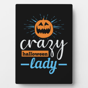 Placa Expositora loca dama de halloween