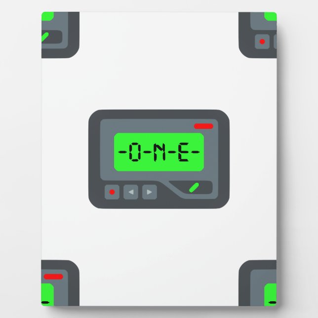 Placa Expositora localizador de emoji (Frente)
