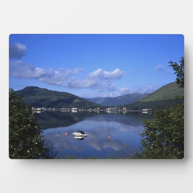 Placa Expositora Loch Long Argyll Scotland (Frente)