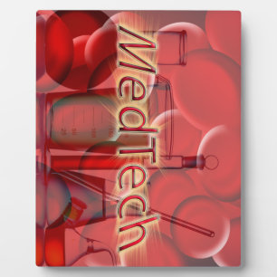 Placa Expositora LOGO DE Med Tech STARBURST