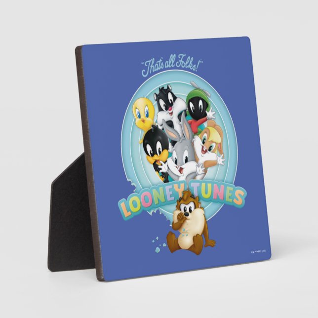 Placa Expositora Logotipo Baby LOONEY TUNES™ | Todos son personas (Anverso)